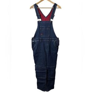 Dickies fleece lined overalls warming temp-iq medium bibs